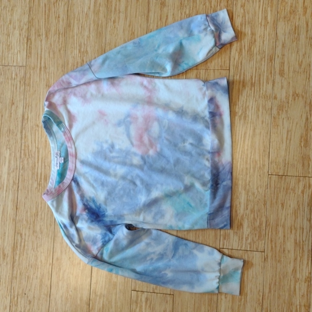 chenault girl tie dye tee